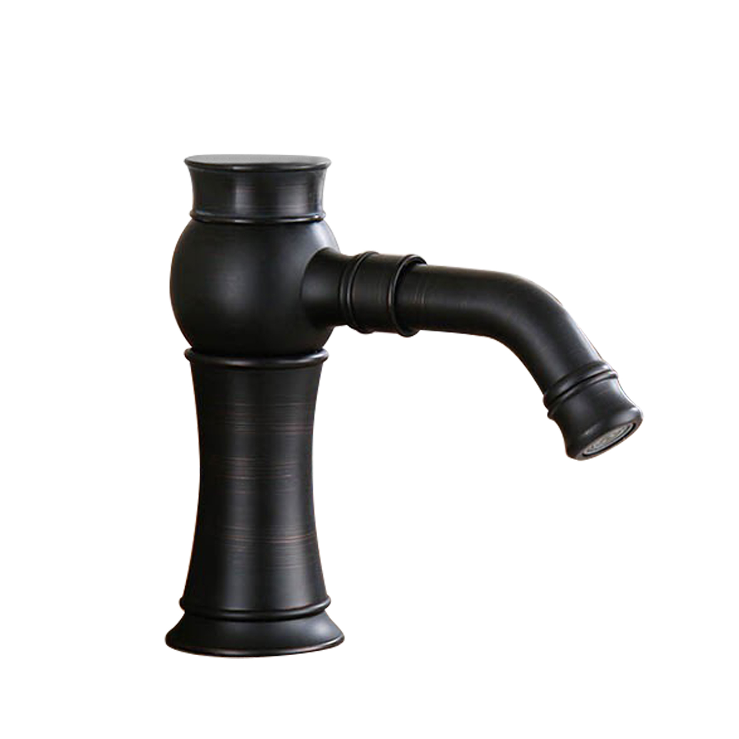 FONTANA MATTE BLACK AUTOMATIC SENSOR TOUCHLESS BASIN FAUCET

