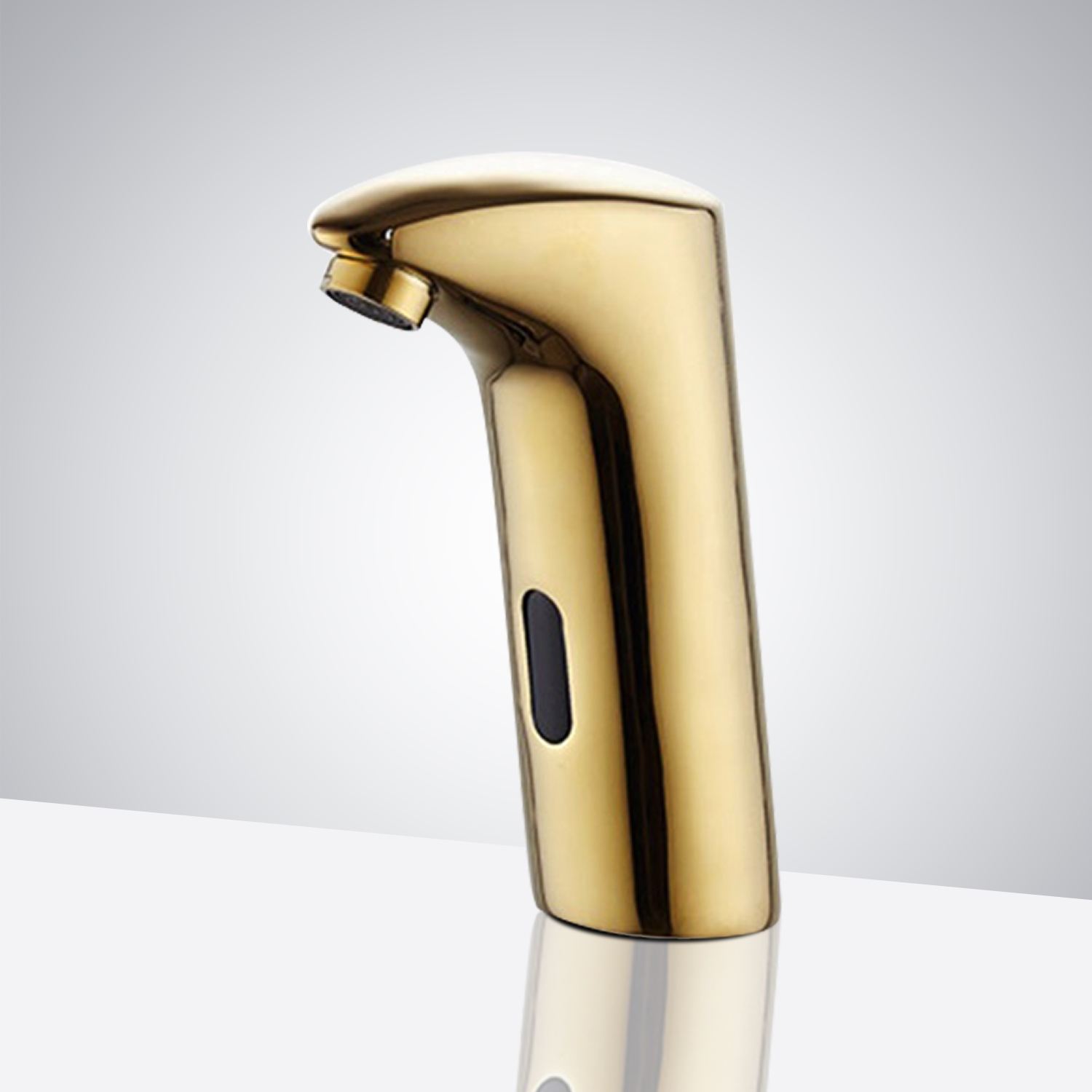 GOLD AUTOMATIC SENSOR TOUCHLESS BASIN FAUCET
