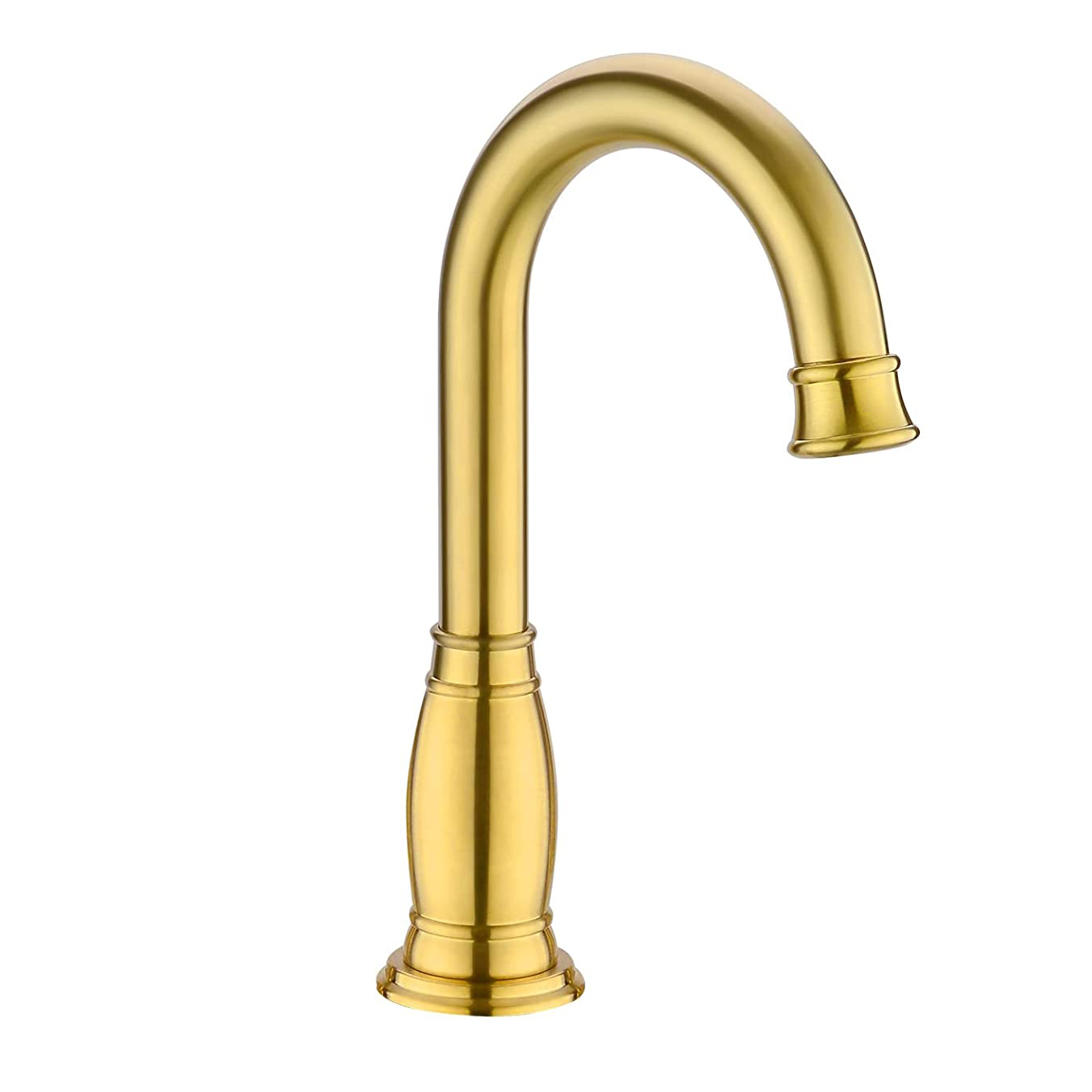 GOLD AUTOMATIC SENSOR TOUCHLESS BASIN FAUCET

