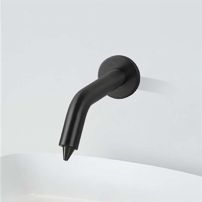 BathSelect Lano Edition Matte Black Classic Touchless Soap Dispenser
