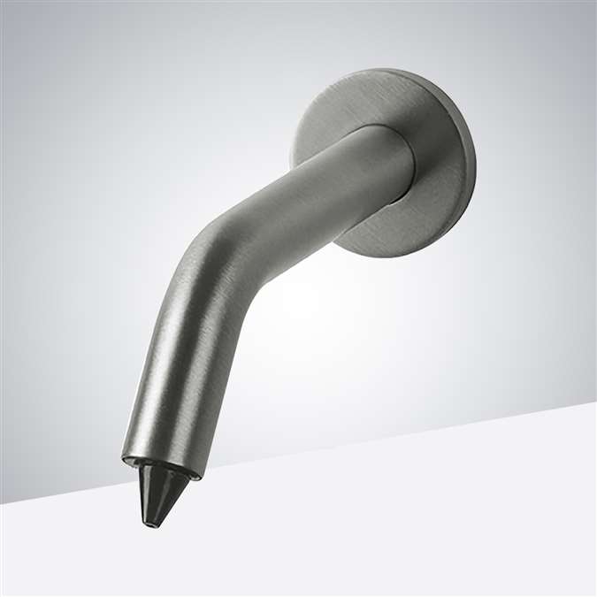 BathSelect Antique Pewter Finish Solid Brass Wall Mount Commercial Automatic Soap Dispenser