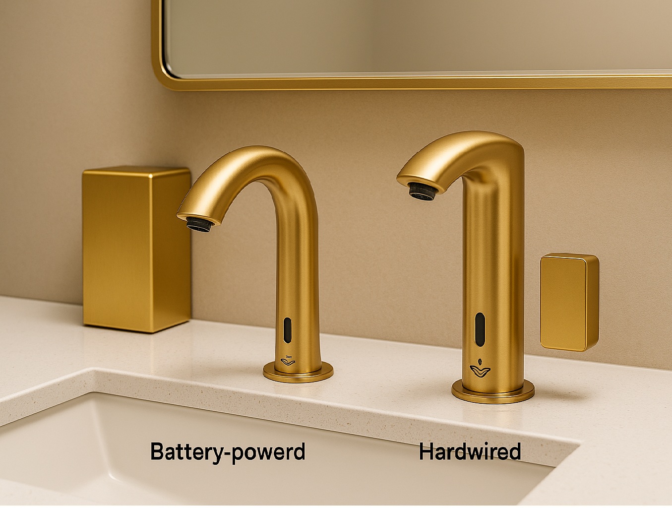 Automatic soap dispensers for public restrooms � battery and hardwired models