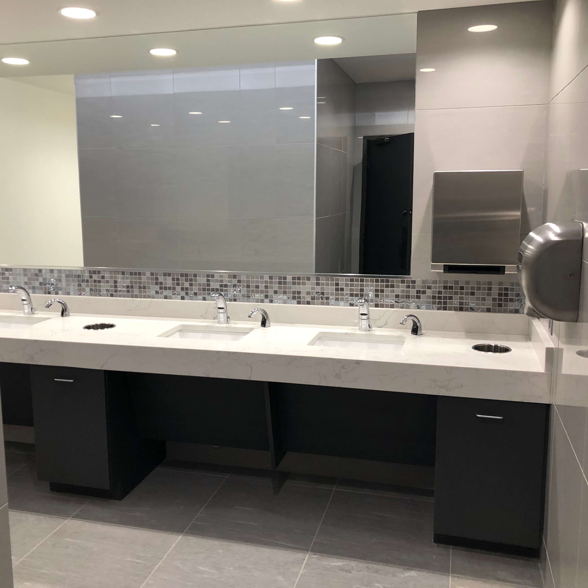 Commercial Chrome Sensor Faucet