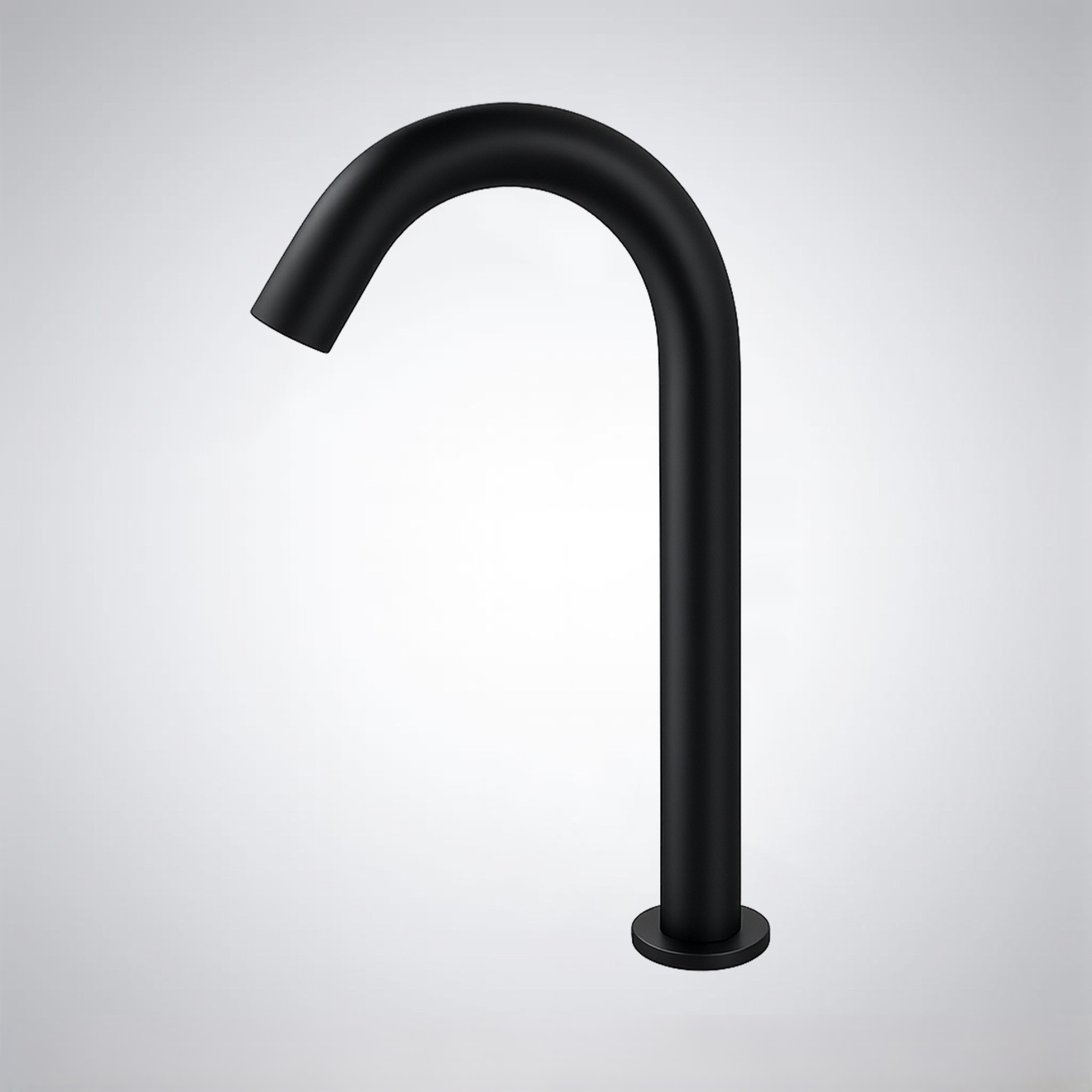 Fontana Matte Black Infrared Commercial Motion Sensor Faucet � FB085MB