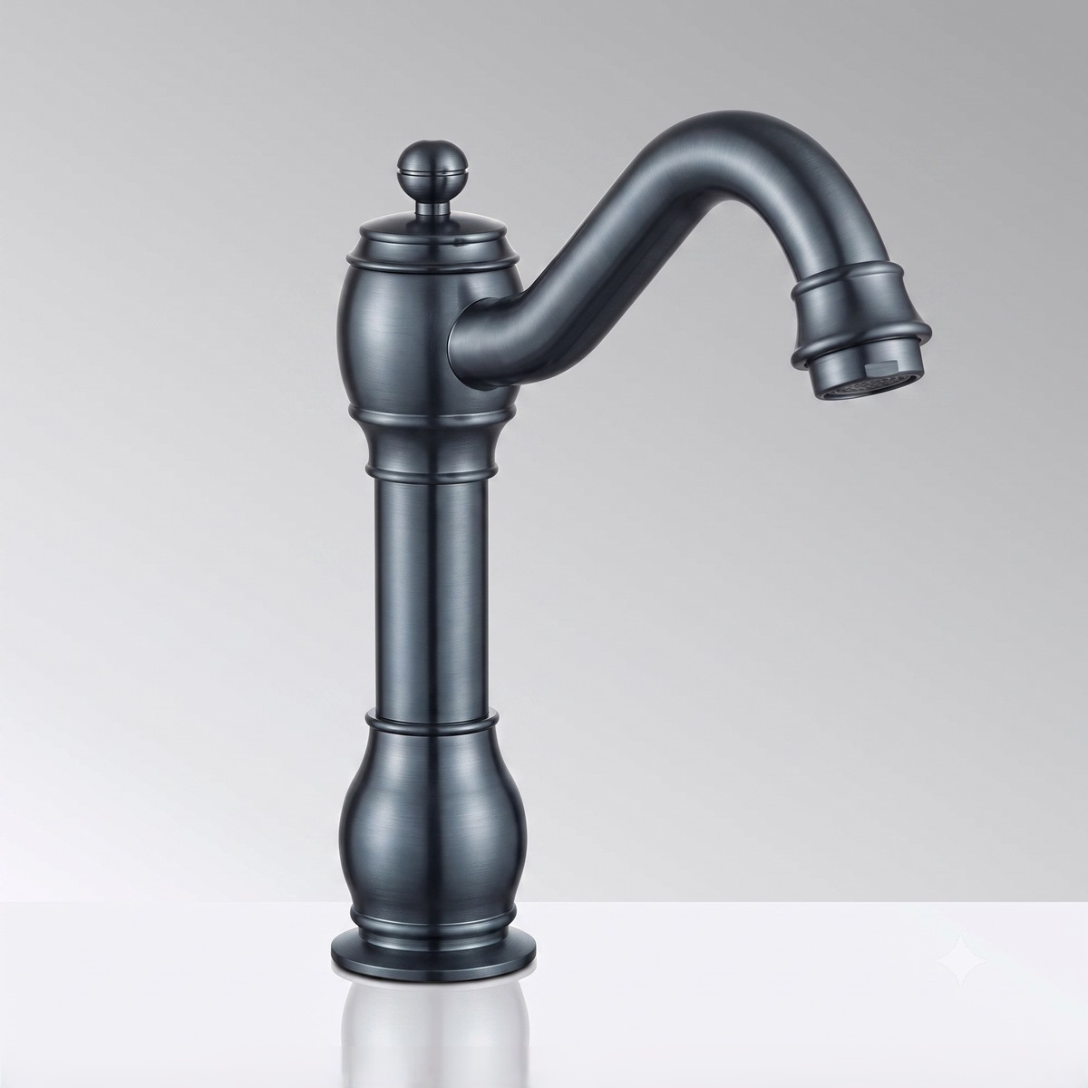 Fontana Gun Metal Gray Commercial Automatic Touchless Faucet � FS-354-GMG