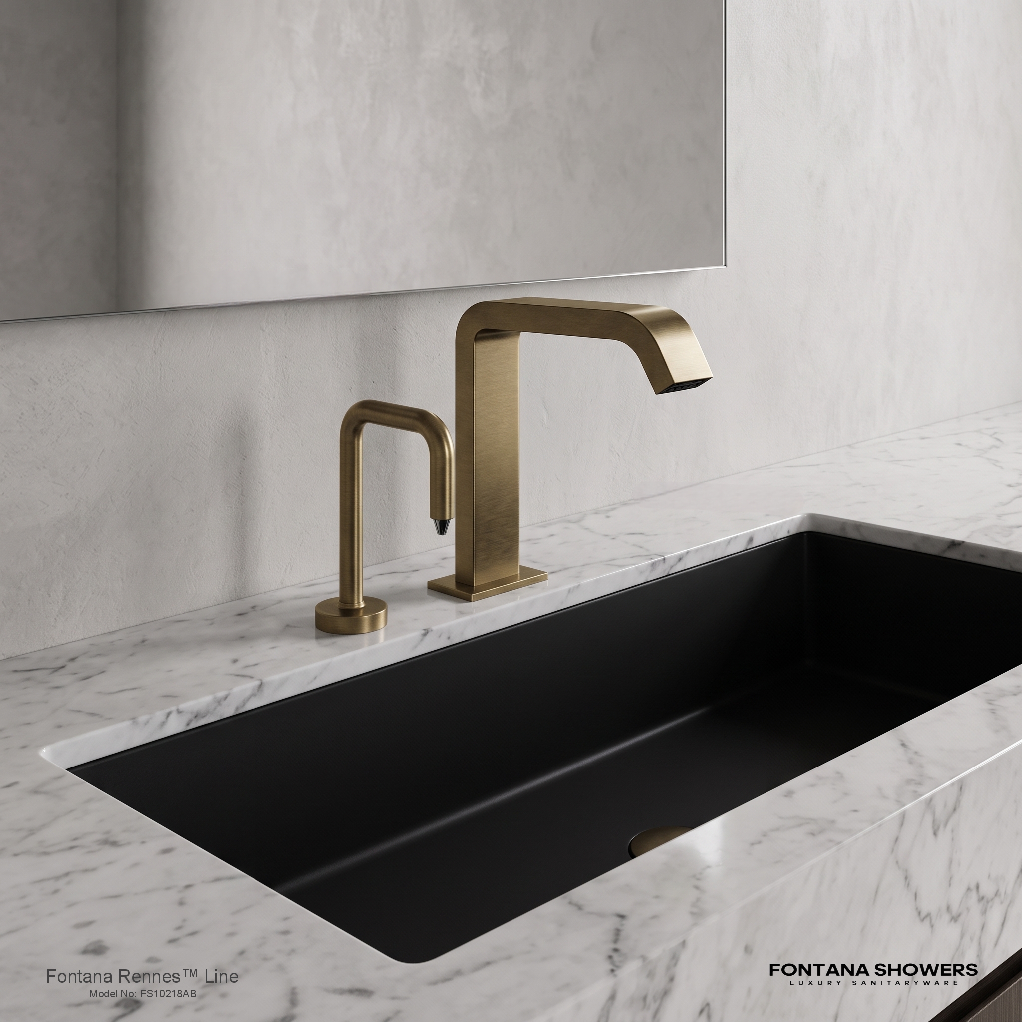 FS10218AB � Fontana Rennes� Line � Antique Brass