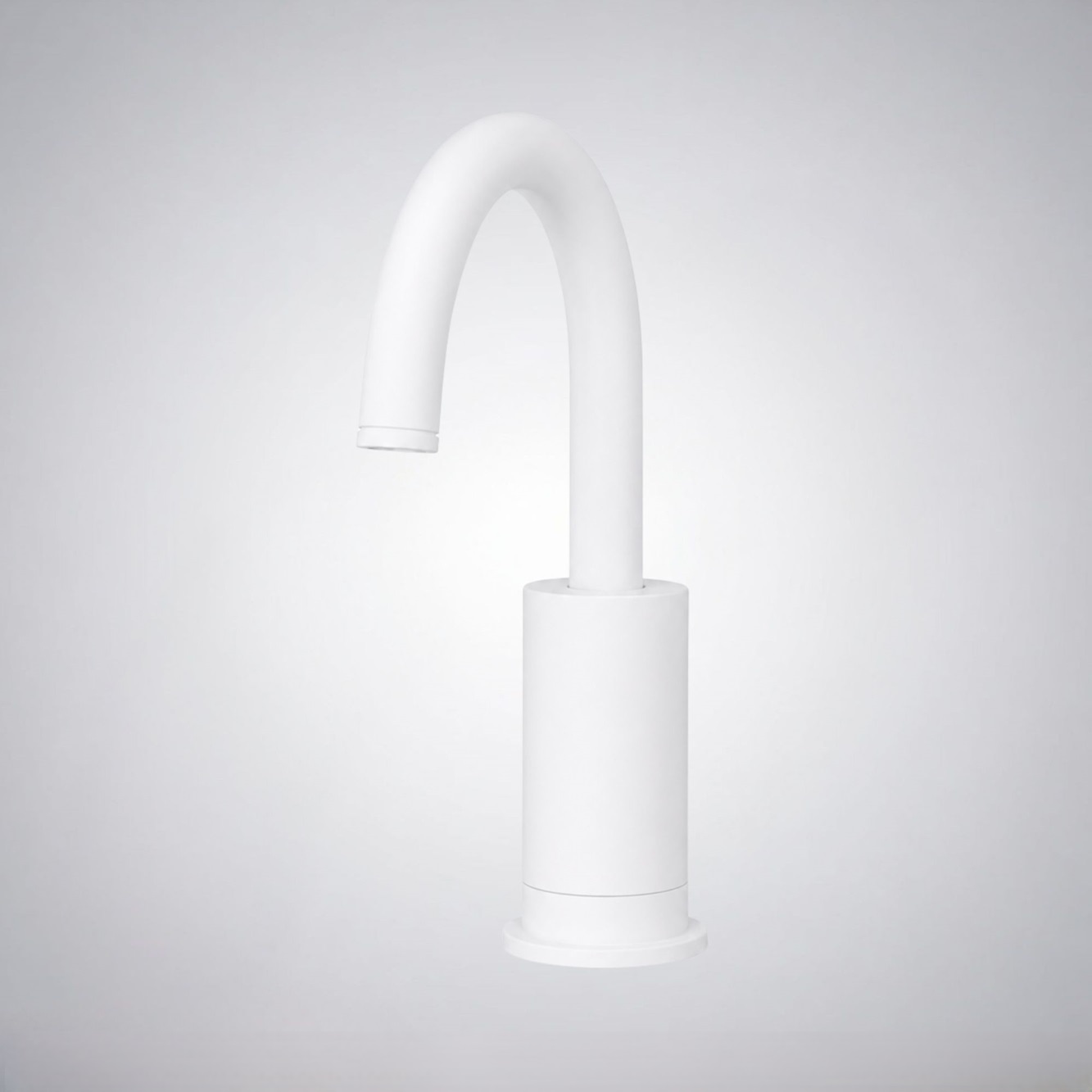 Fontana Rennes Series Matte White Deck Mounted Hands Free Faucet
