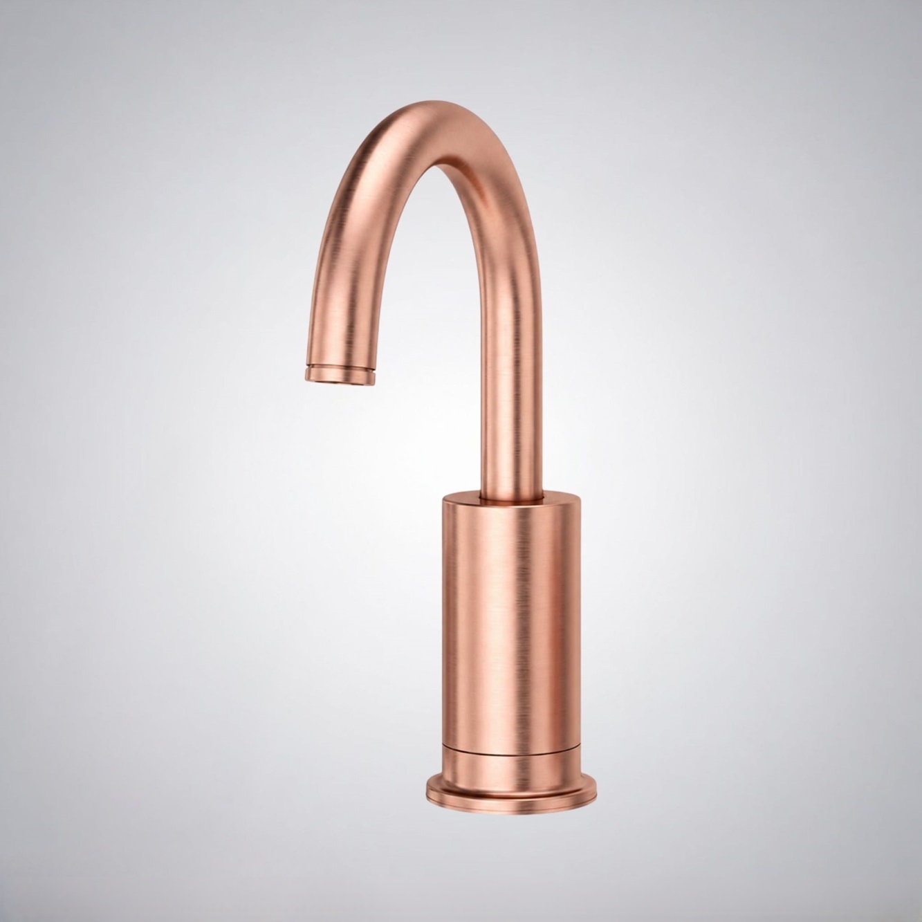 Fontana Rennes Series Rose Gold Touchless Deck Mounted Faucet