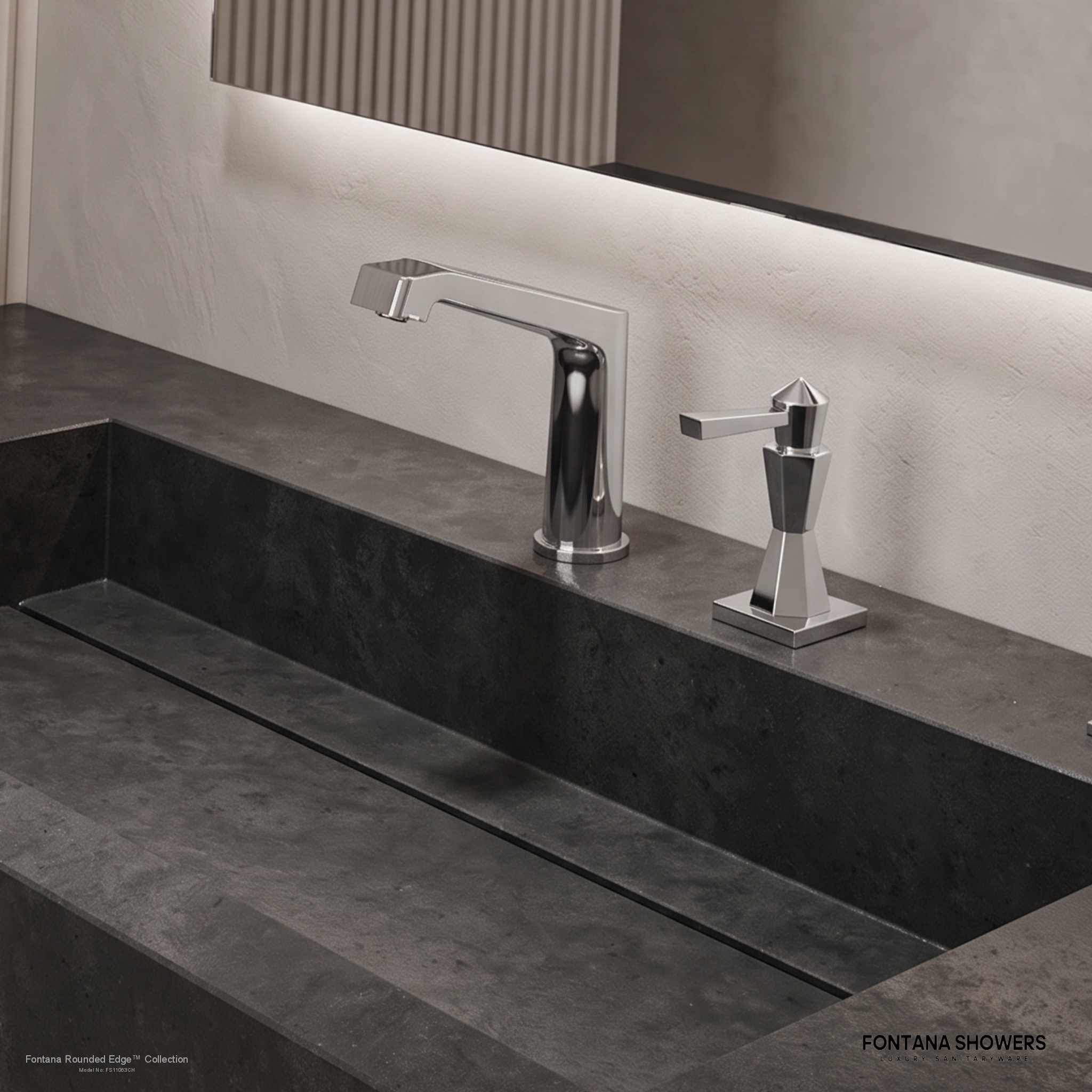 Fontana Chrome Touchless Fixture