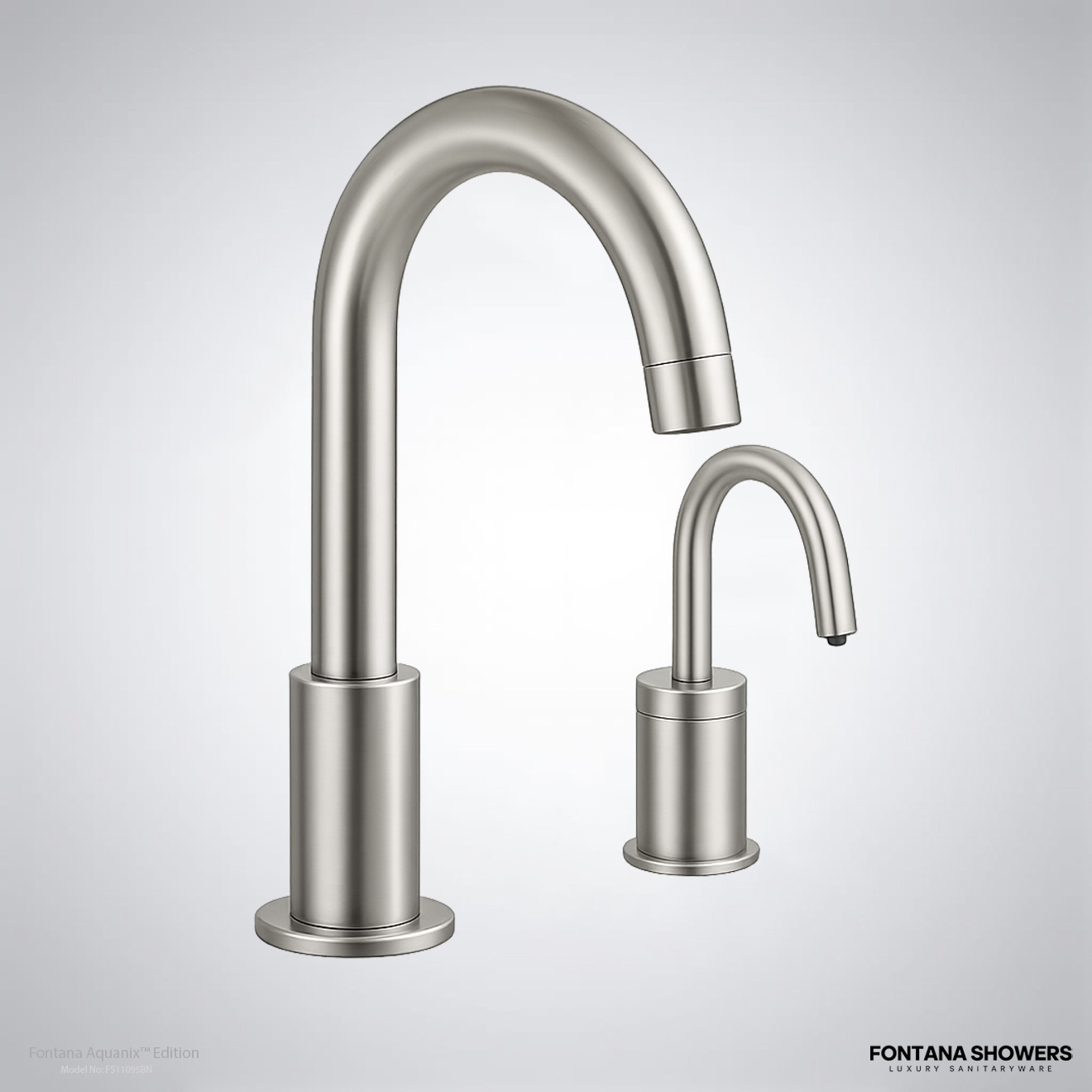 Fontana FS11095 Brushed Nickel Touchless Faucet Collection