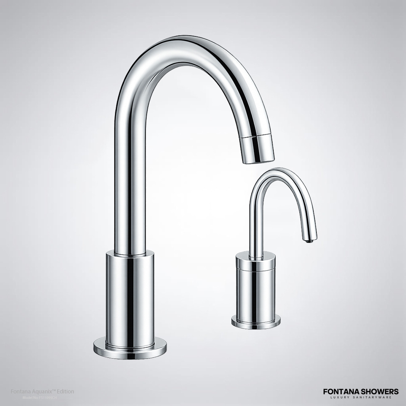 Fontana FS11095 Chrome Touchless Faucet Collection
