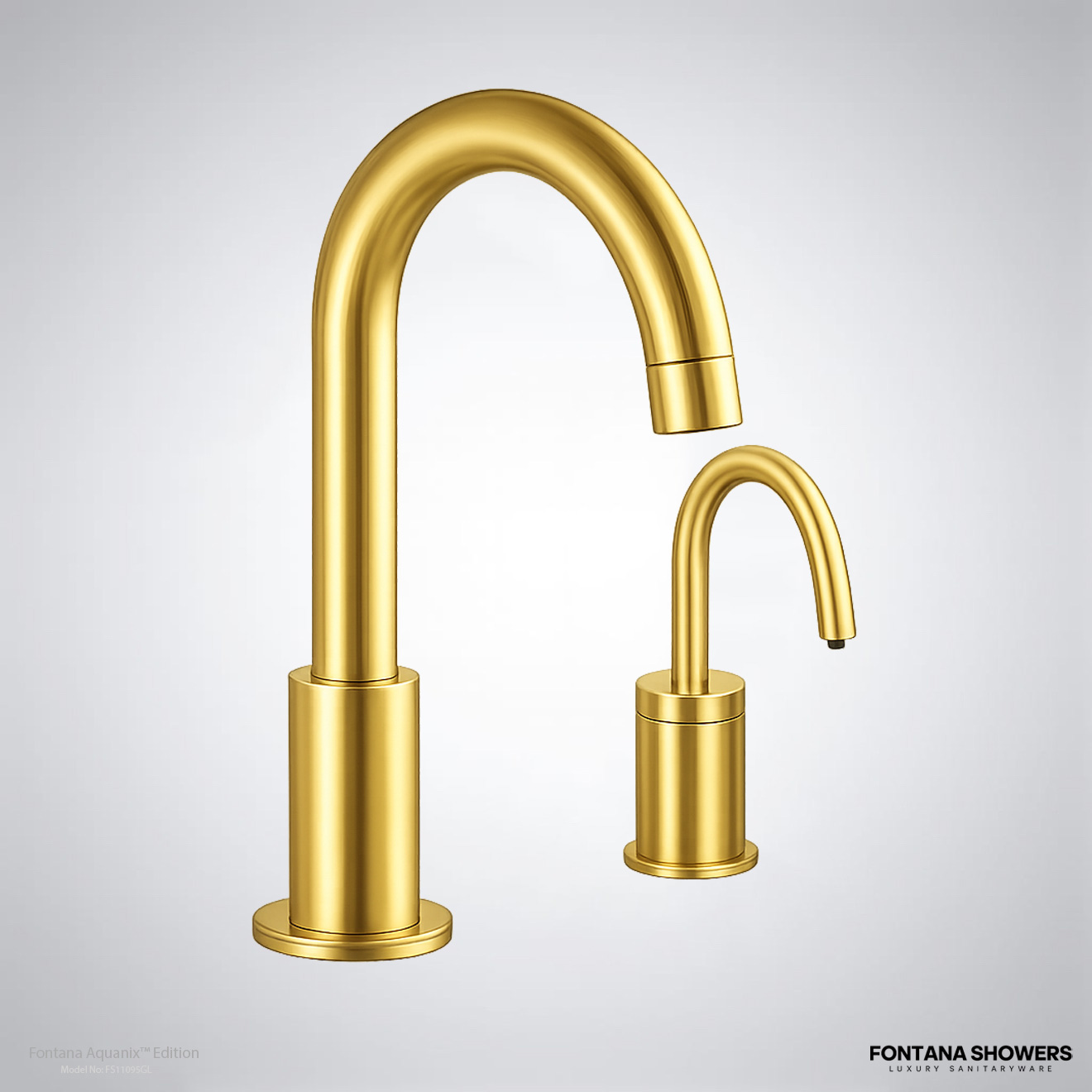 Fontana FS11095 Gold Touchless Faucet Collection