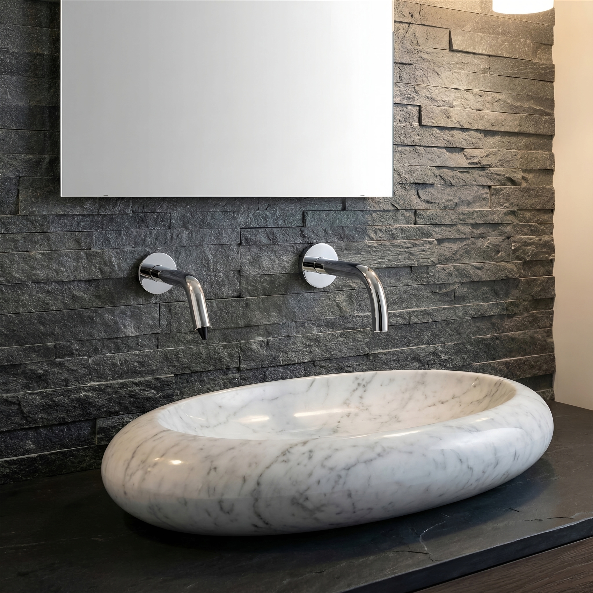Fontana Bravat FS18512 Touchless Automatic Commercial Sensor Faucet & Automatic Soap Dispenser