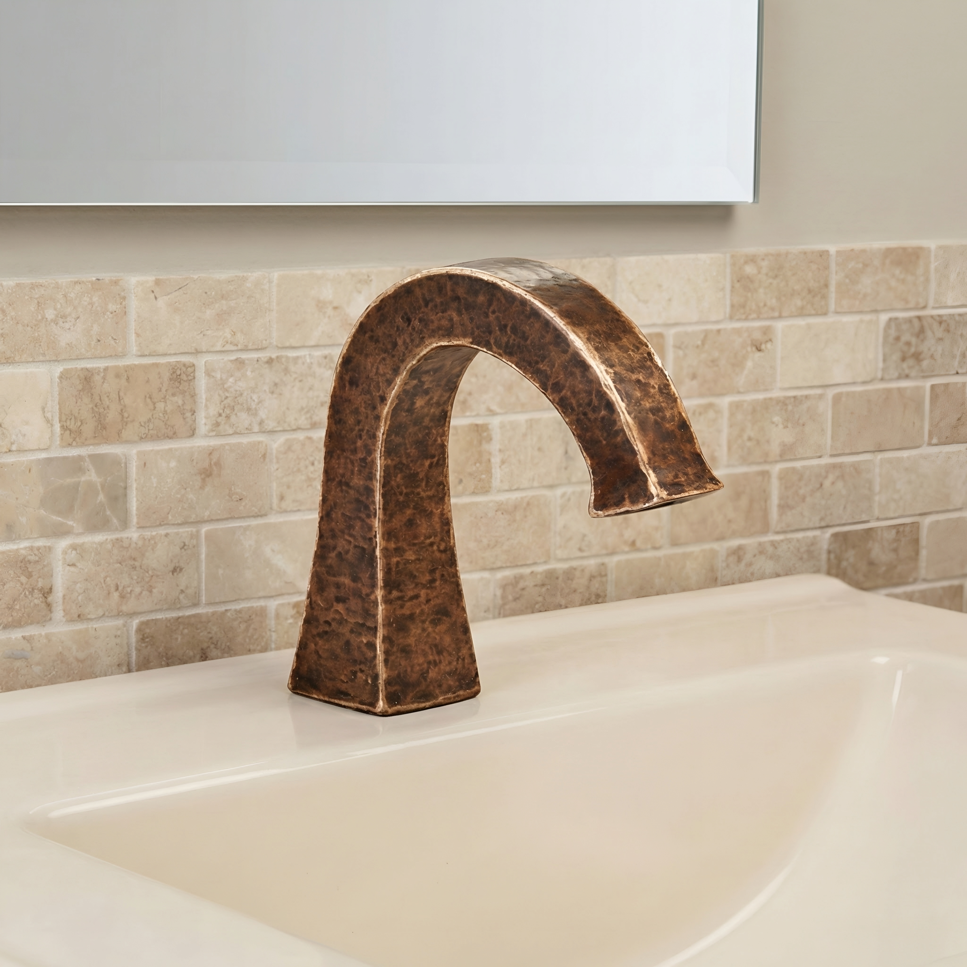 Fontana EduFlow Warm Antique Copper Automatic Sensor Faucet