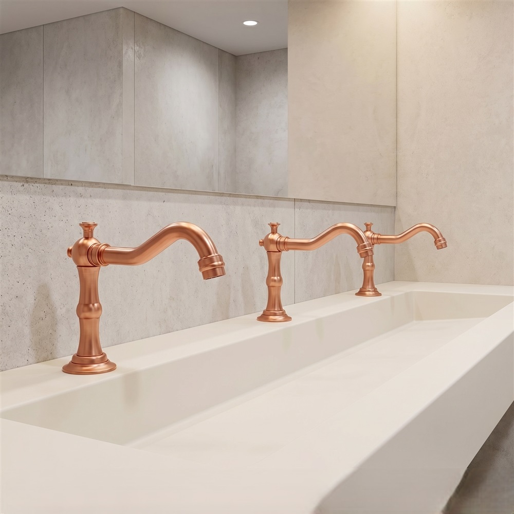 Fontana Antique Edition Rose Gold Touchless Faucet