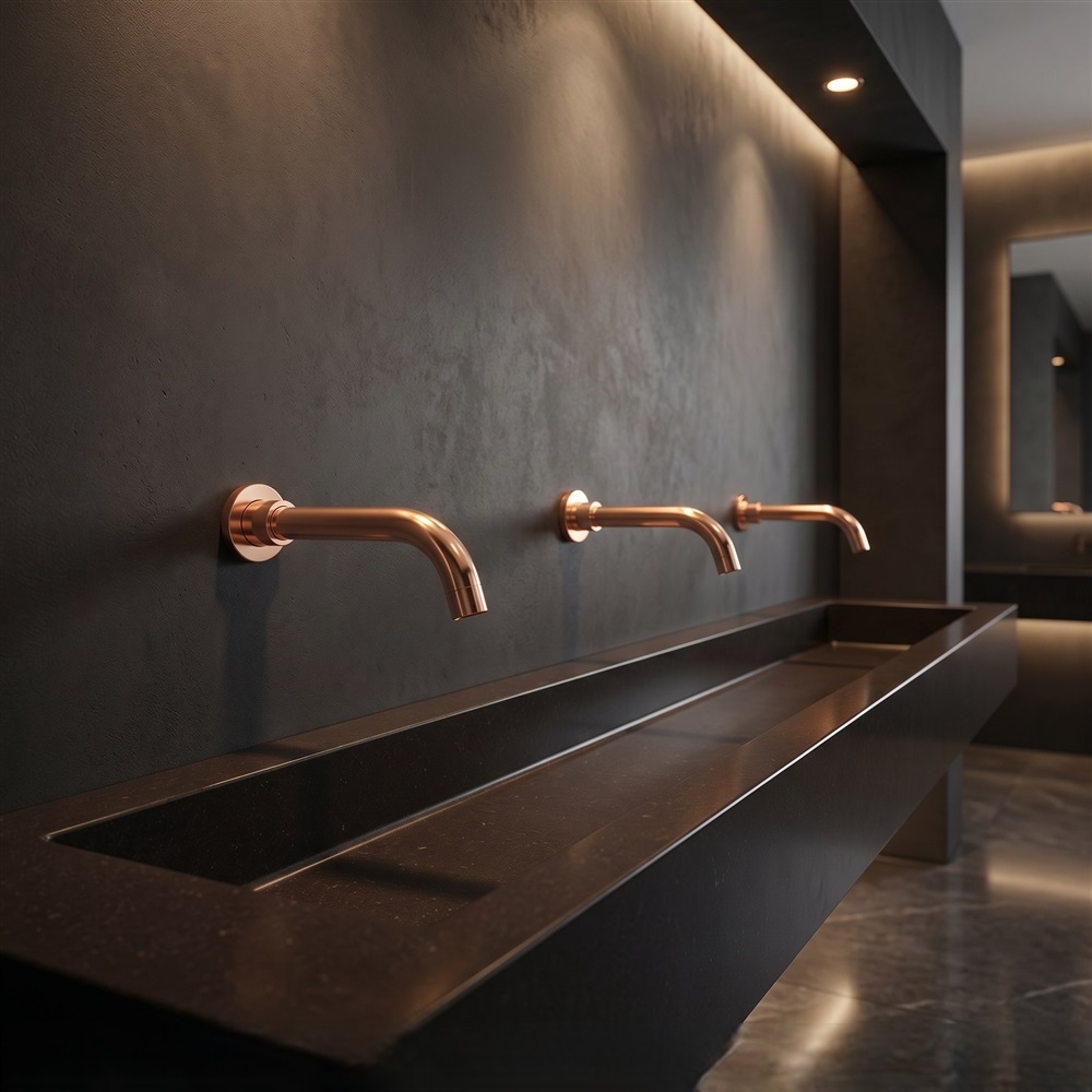 FontanaHalo AquaSense Edition Rose Gold Touchless Faucet