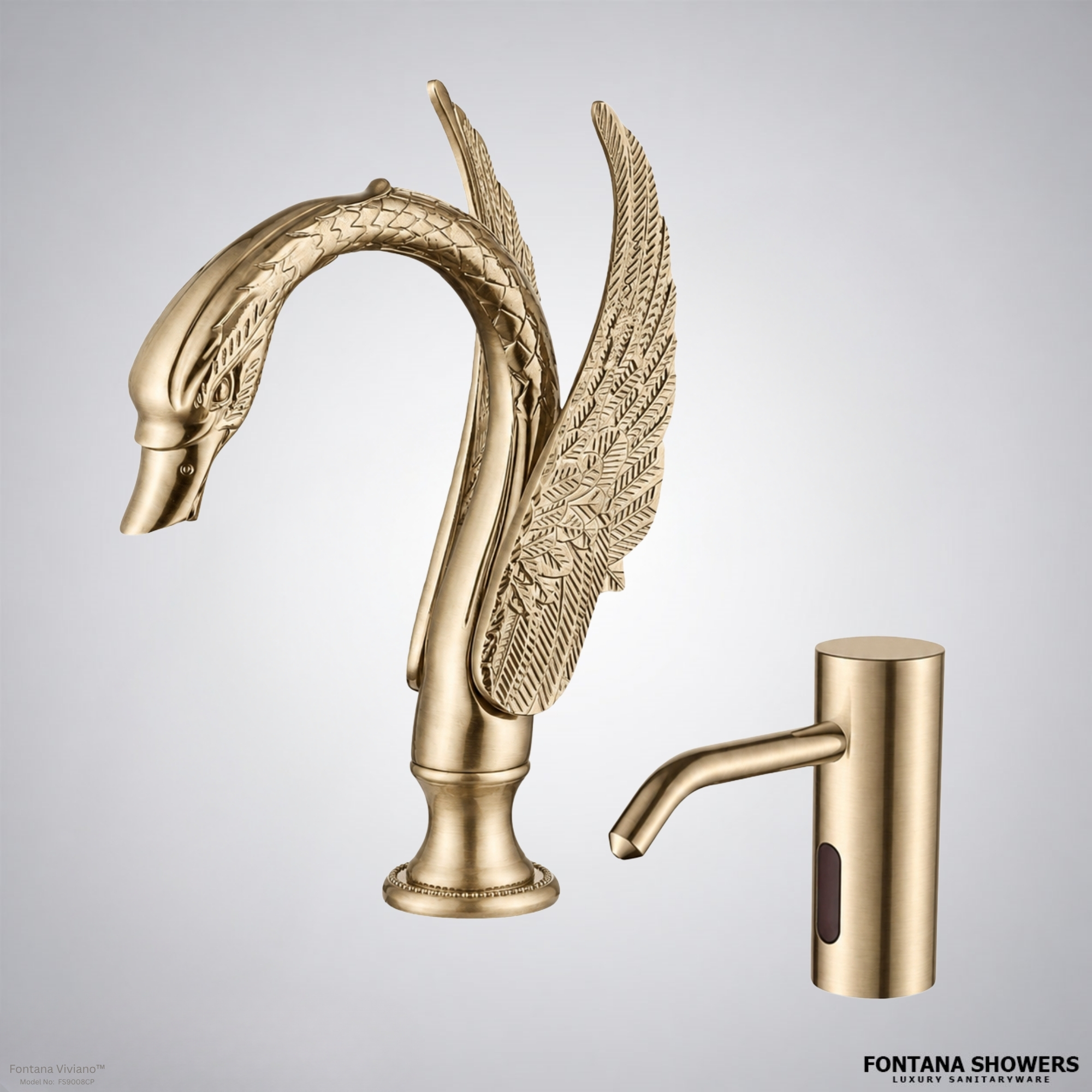 Fontana Viviano Champagne Commercial Touchless Set