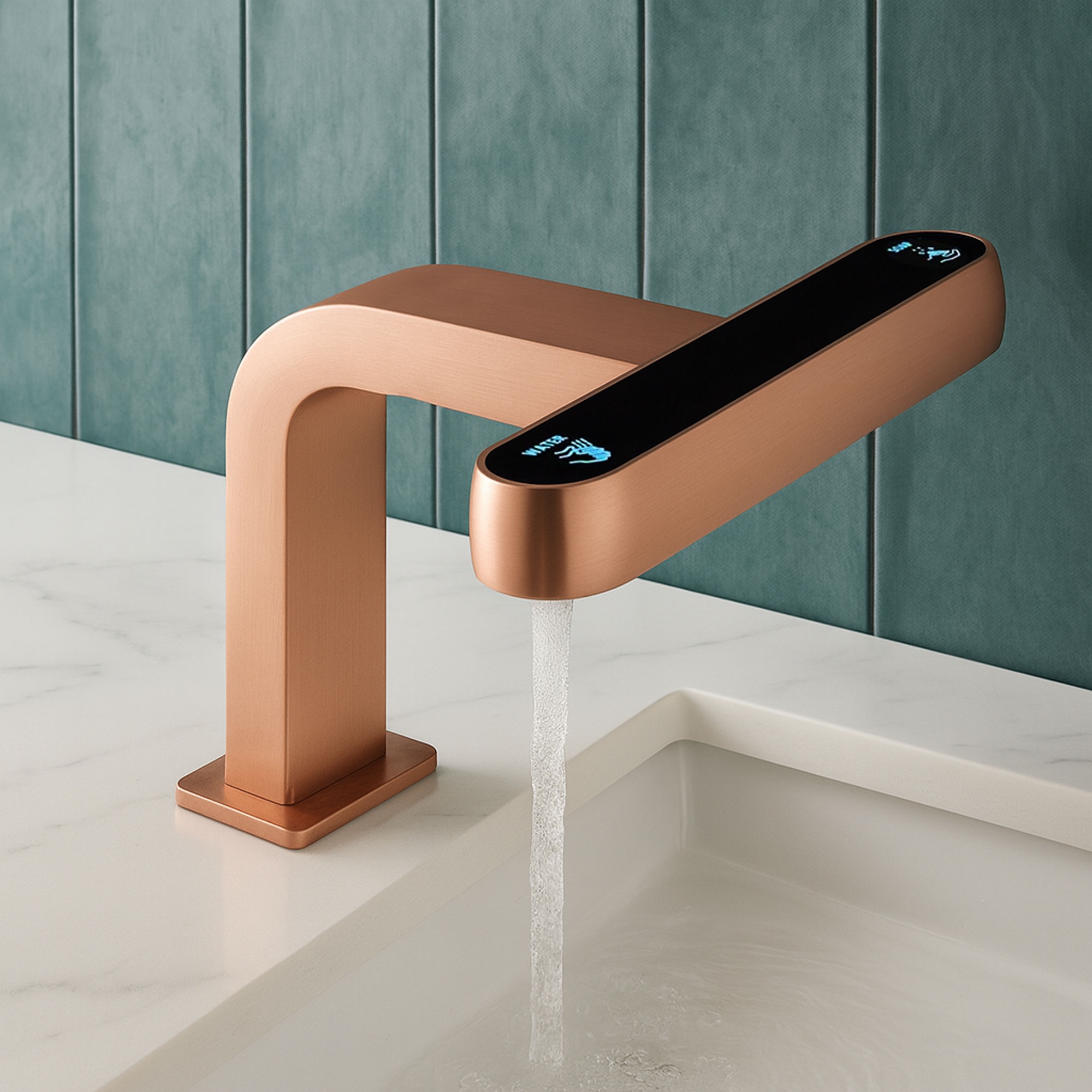 Chrome automatic soap dispenser collection for commercial wash stations