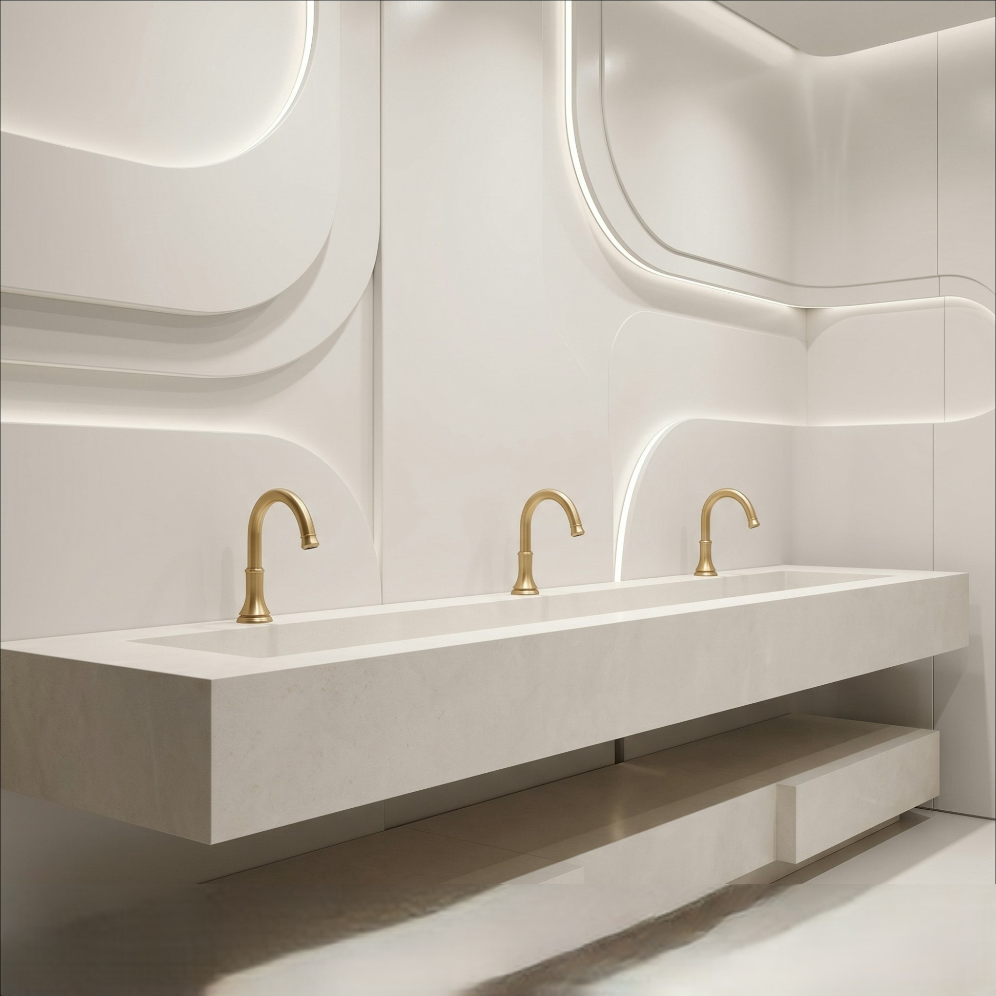 FS9091BG � Fontana Brushed Gold Touchless Faucet