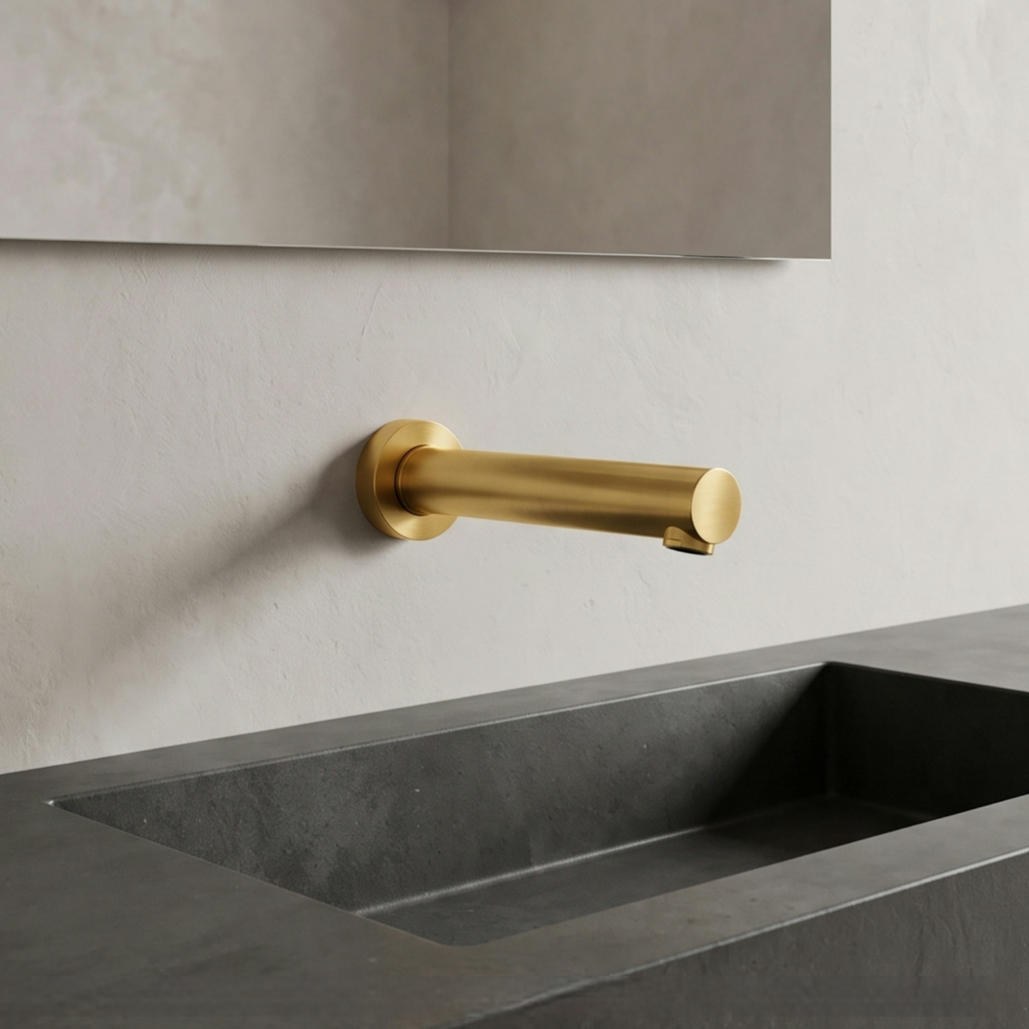 FS9824G — Fontana Le Havre Gold Wall Mount
Touchless Sensor Faucet