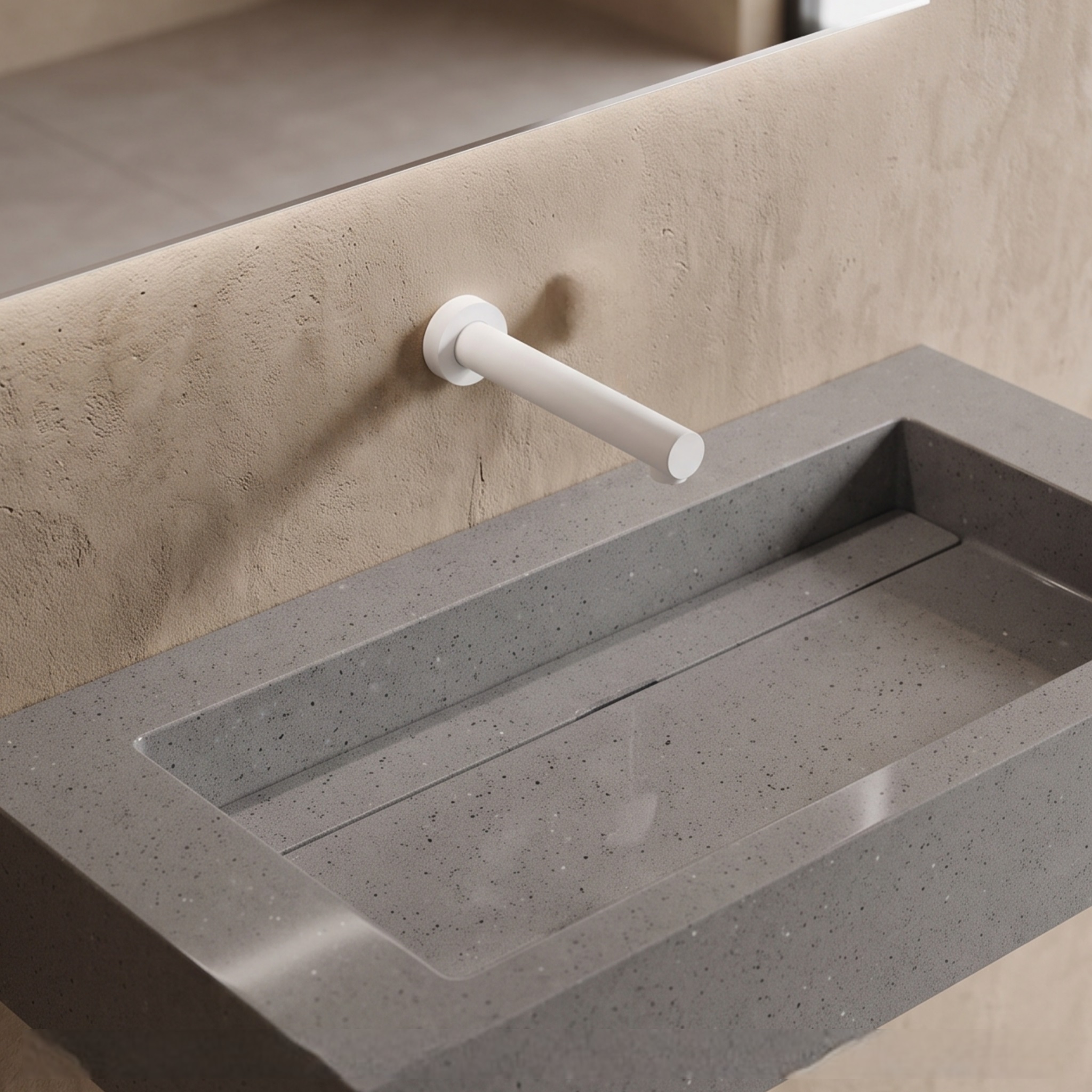 FS9824MW — Fontana Le Havre Edition Wall Mount
Sensor Faucet in Matte White
