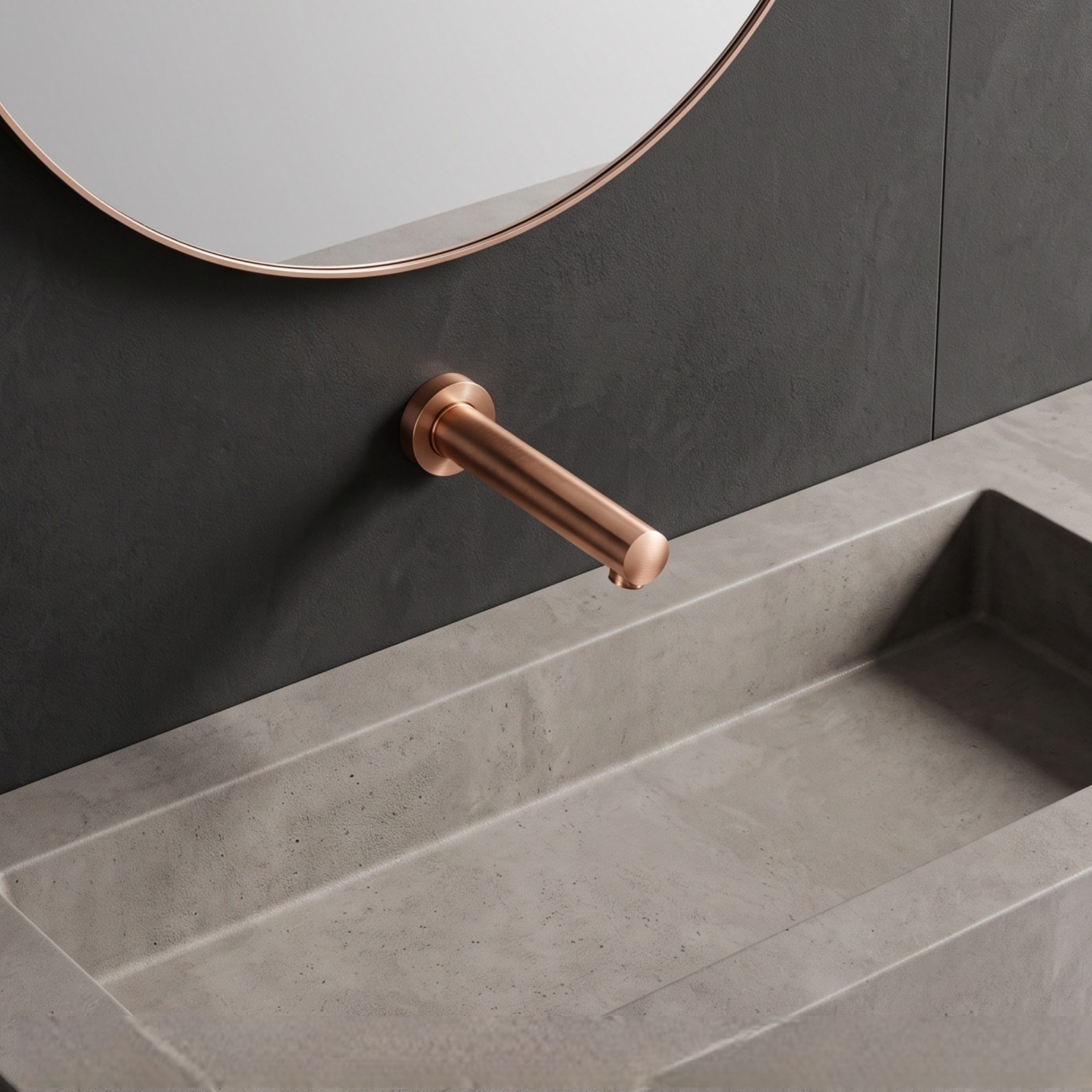 FS9824RG — Fontana Le Havre Edition Wall Mount
Sensor Faucet in Rose Gold