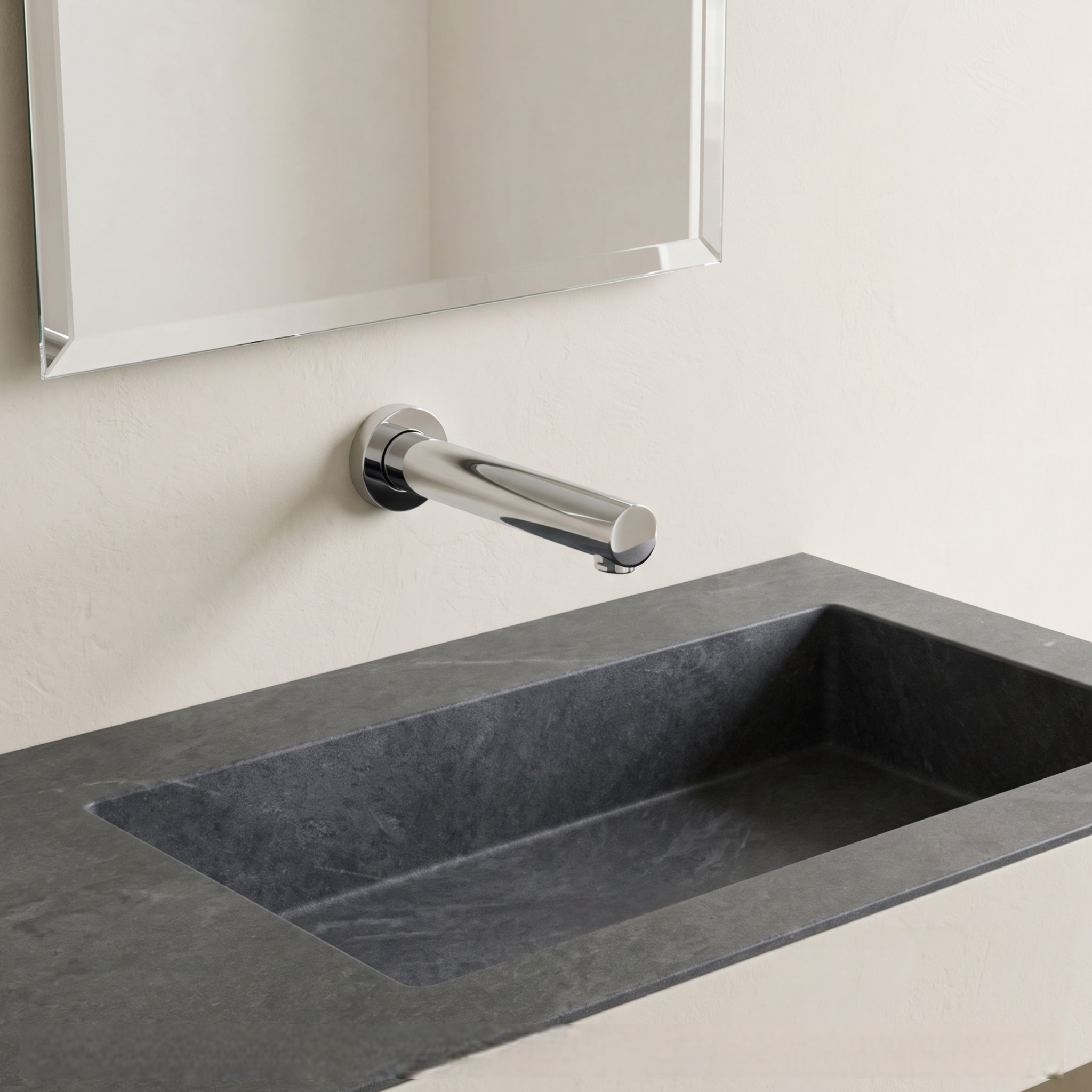 FS9824W — Fontana Wall Mount Commercial Automatic
Sensor Faucet in Chrome Finish