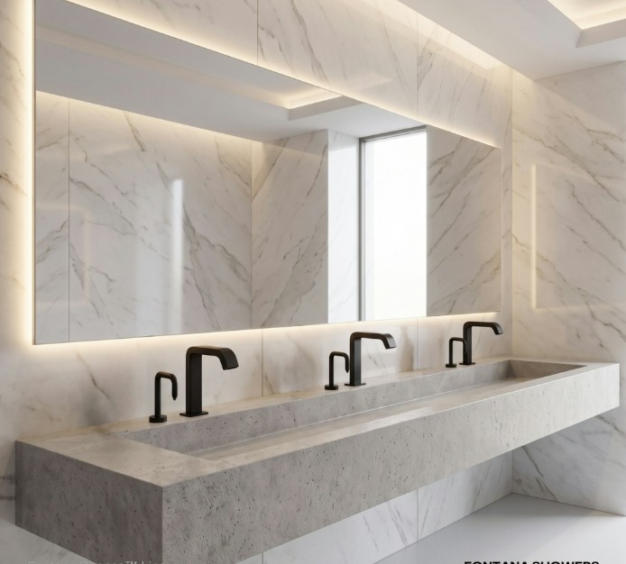 Fontana coordinated commercial automatic soap dispenser systems