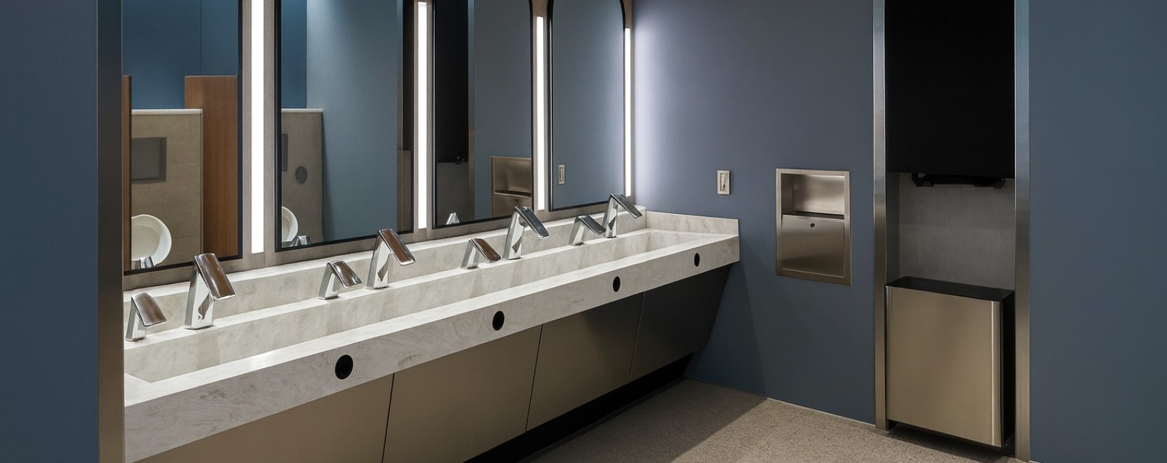 Airport and transit restroom sizing guide
