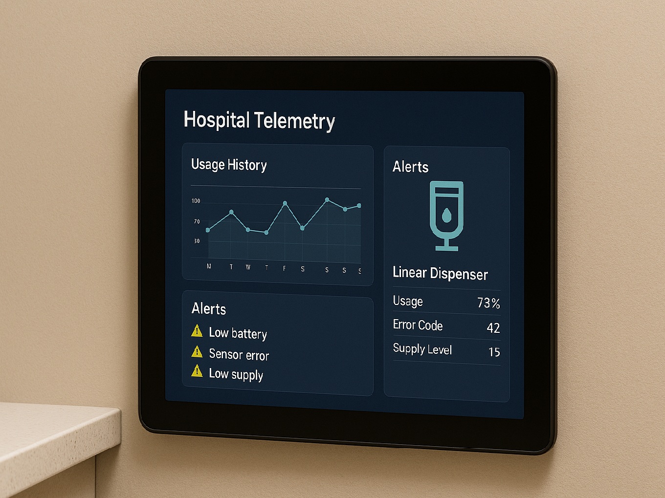 Facilities telemetry dashboard for BMS and CMMS integration