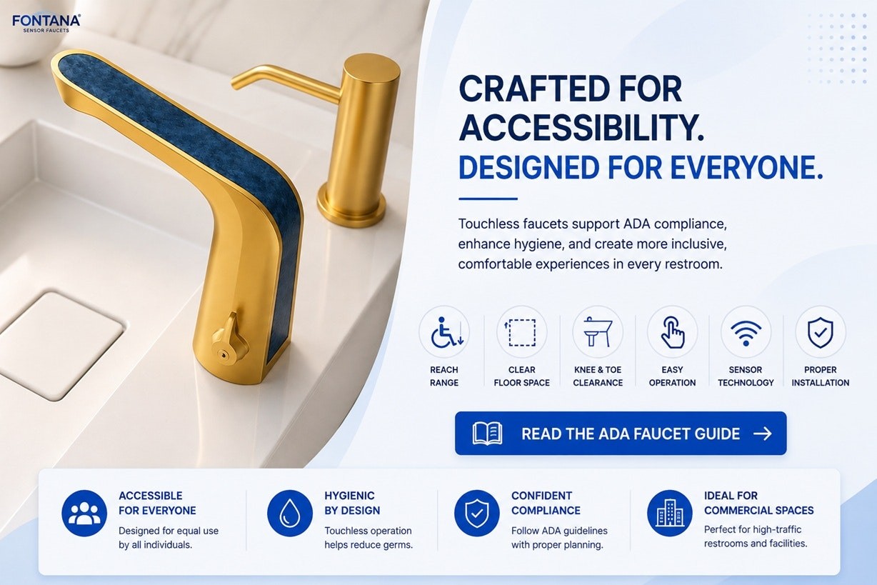 Fontana commercial touchless sensor technology