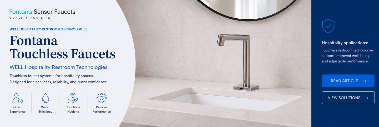 Fontana FS11095 Chrome Touchless Faucet Collection FS11095CH
