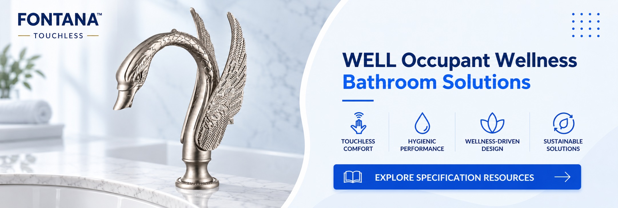 FontanaTouchlessFaucets WELL Occupant Wellness Bathroom Solutions