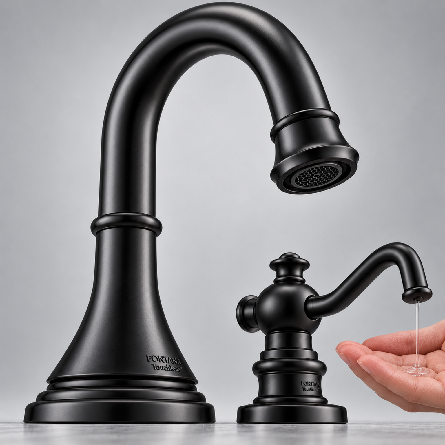 Chrome automatic soap dispenser collection