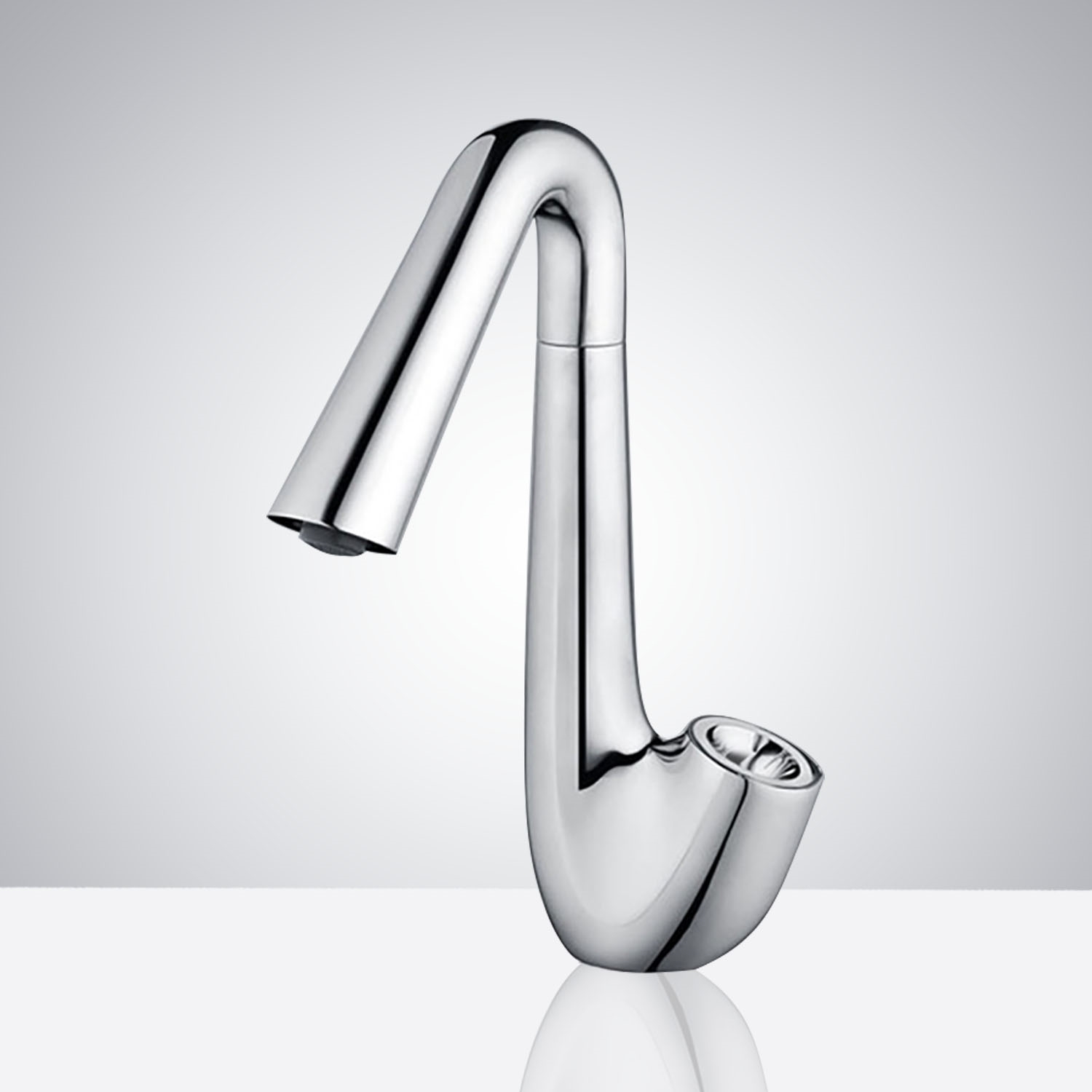 CHROME AUTOMATIC SENSOR TOUCHLESS BASIN FAUCET 