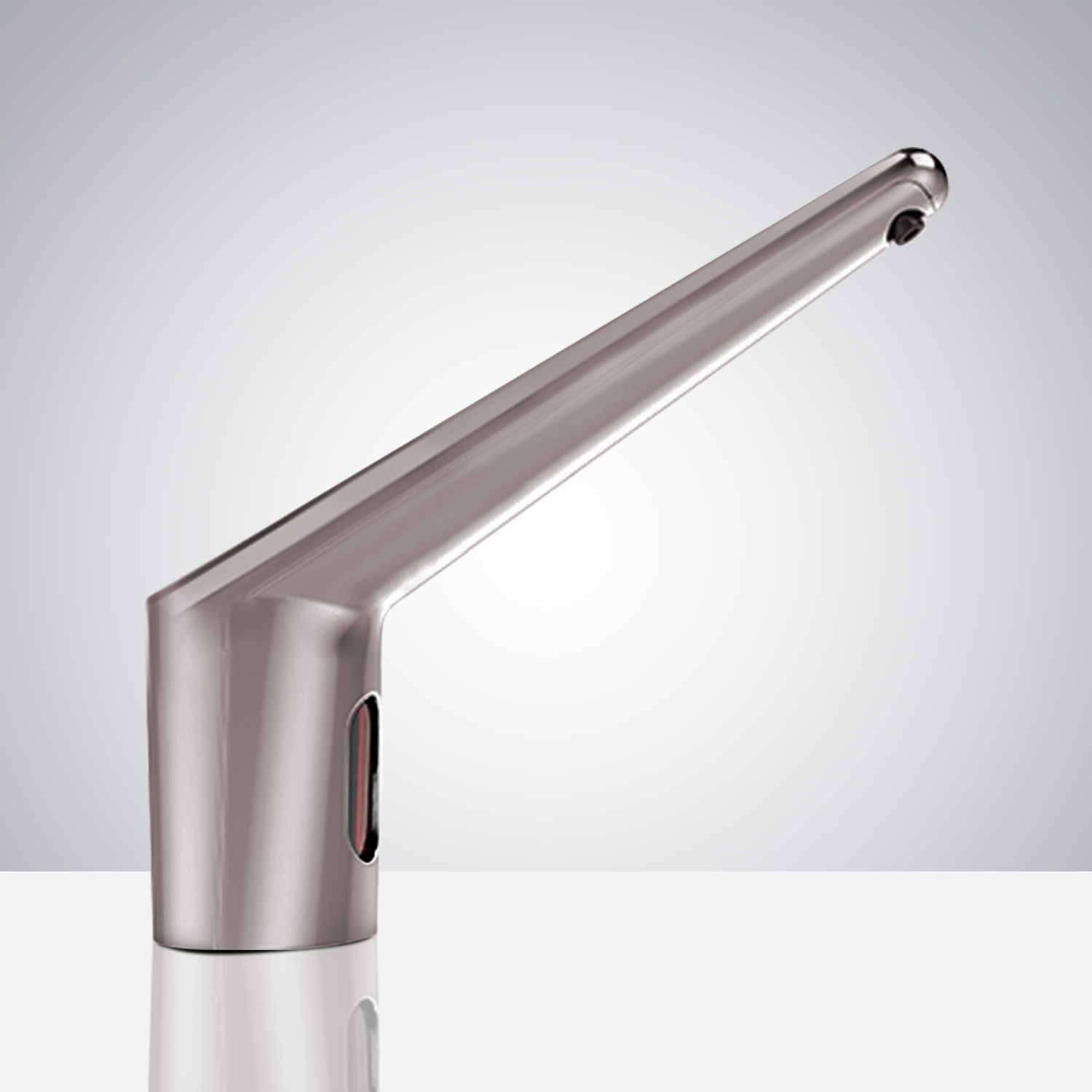 Commercial Automatic Infrared Long Neck Chrome Sensor Soap Dispenser