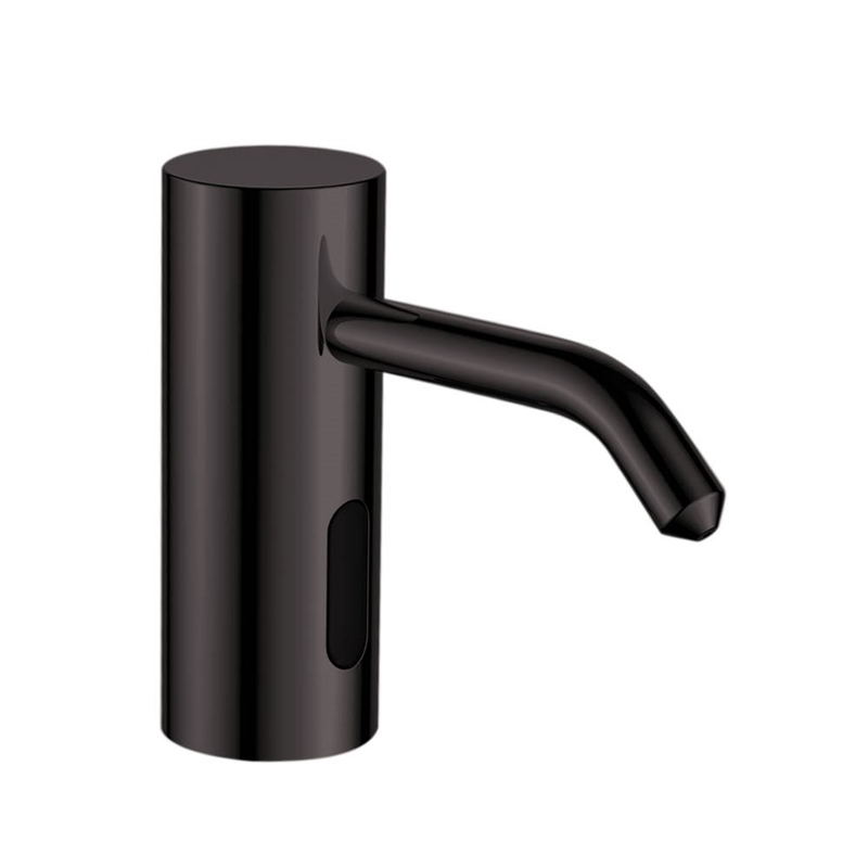 Fontana Trio Commercial Dark Oil Rubbed Bronze Brass Deck Mount Automatic Sensor Liquid Soap Dispenser