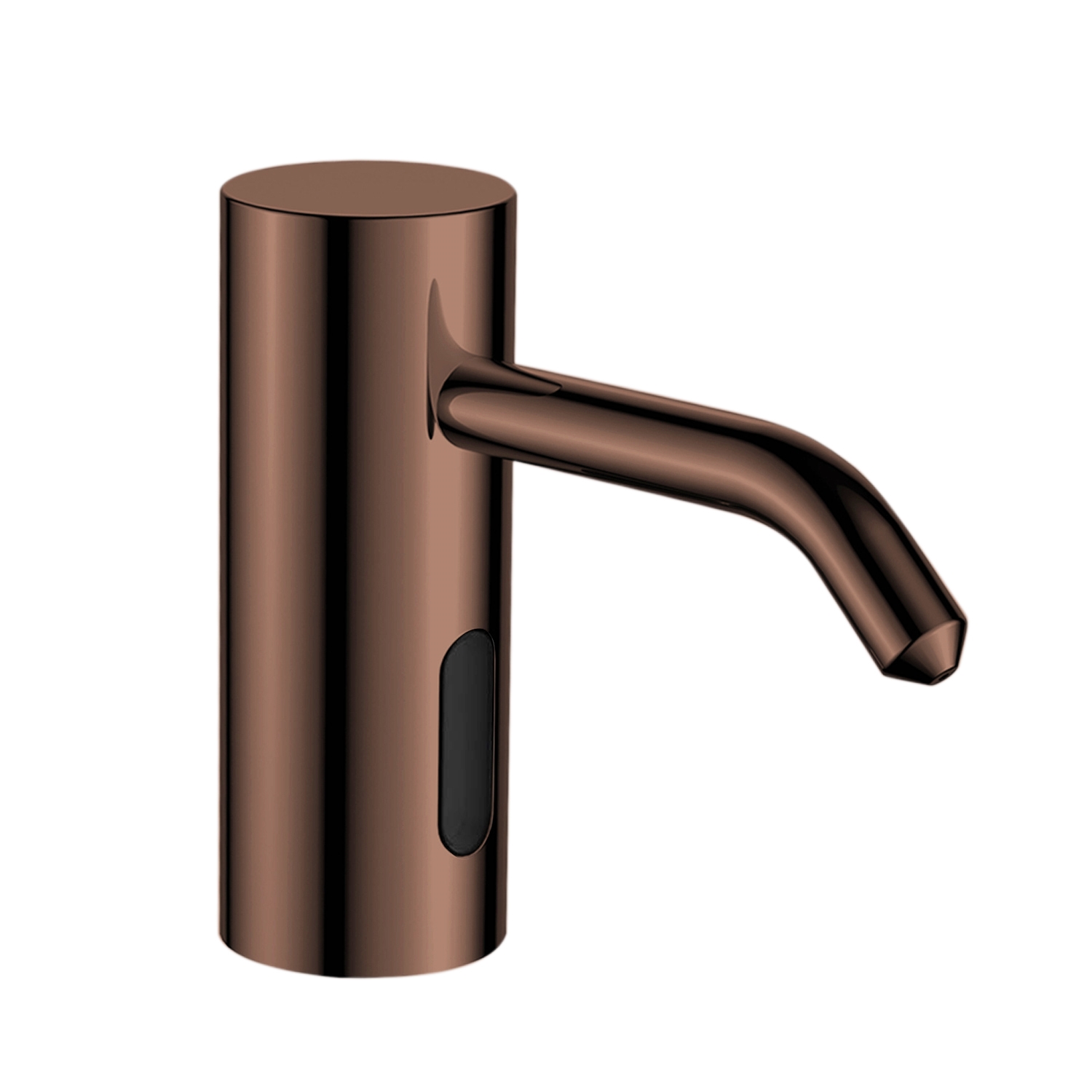 Fontana Trio Commercial Light Oil Rubbed Bronze Brass Deck Mount Automatic Sensor Liquid Soap Dispenser