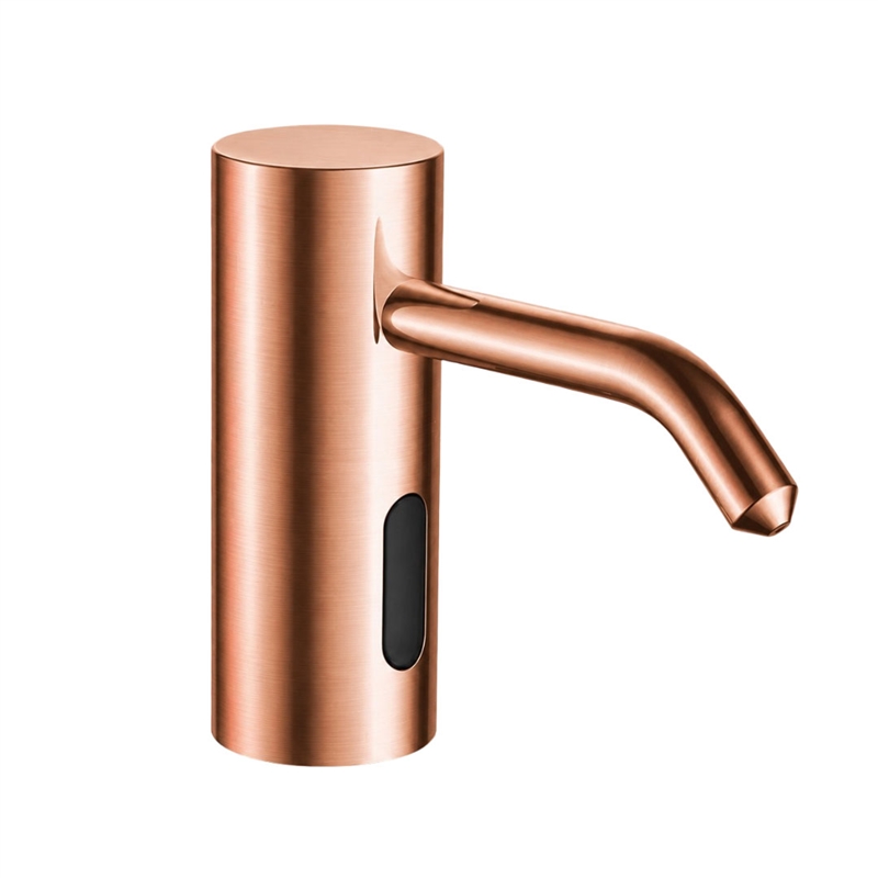 Fontana TrioCommercial Brushed Nickel Brass Deck Mount Automatic Sensor Liquid Soap Dispenser
